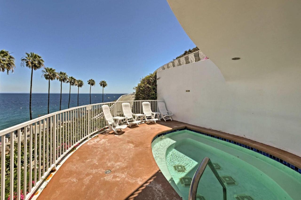 Gorgeous Oceanfront Villa With Panoramic Views 아발론 외부 사진
